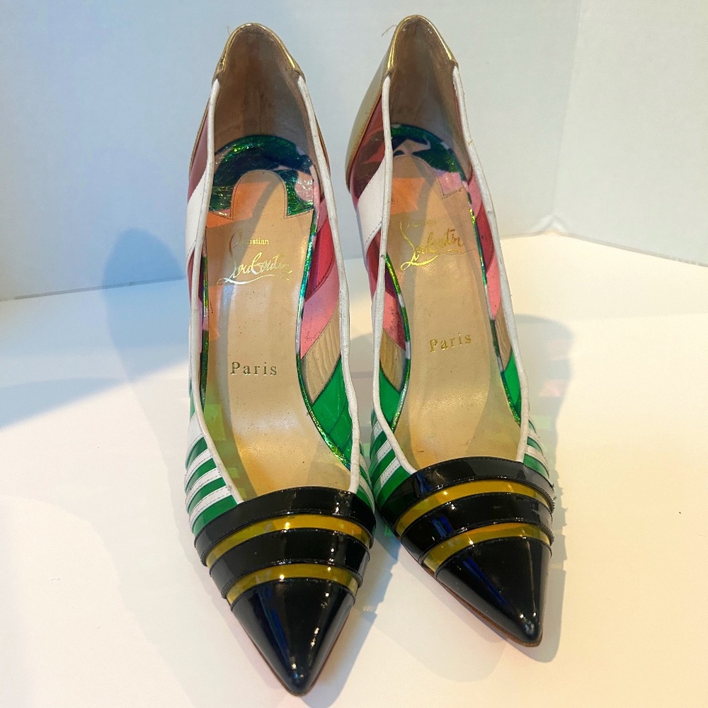 Multi color Christian Louboutin Heels